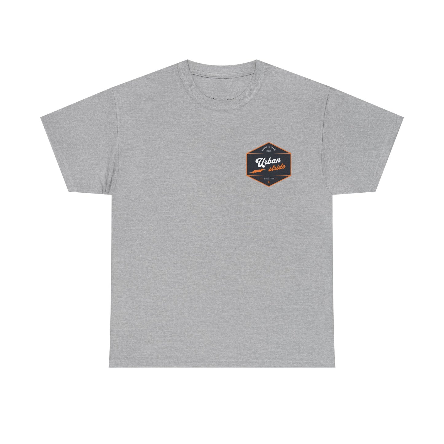 T-shirt Urban Stride® – Logo esagonale vintage in stile aviatore