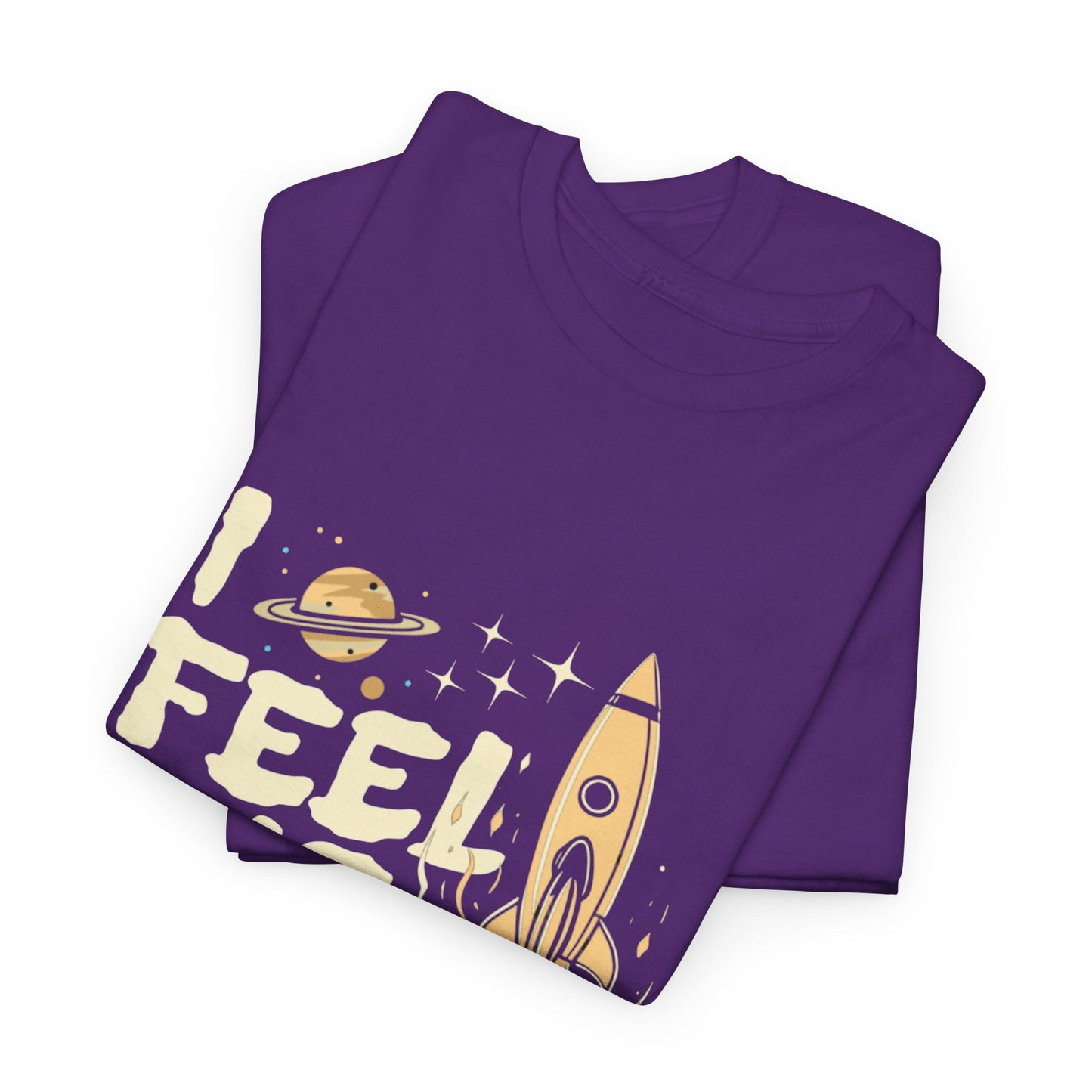 T-shirt con scritta "I feel the stride "