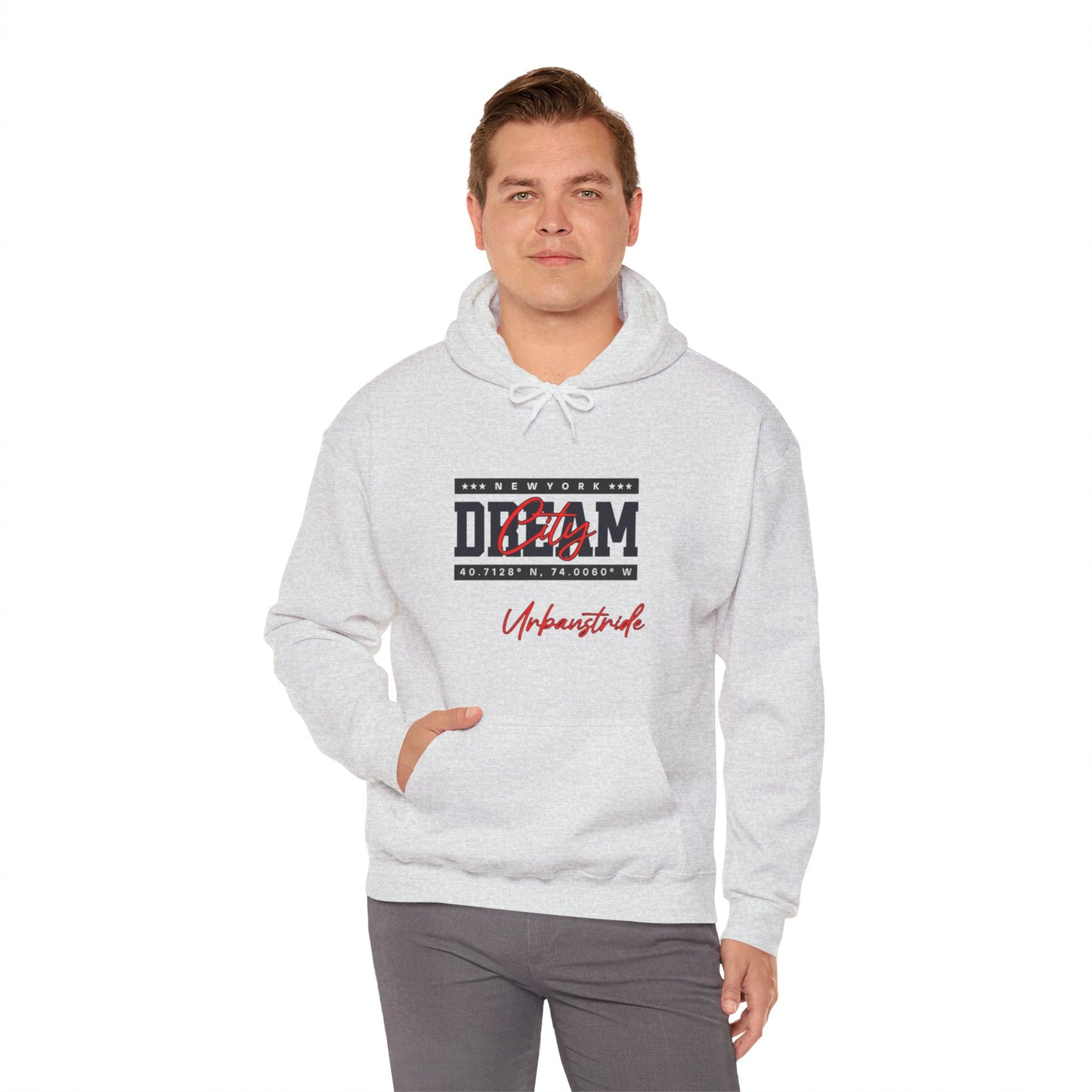 Felpa con scritta "NewYork dream city"