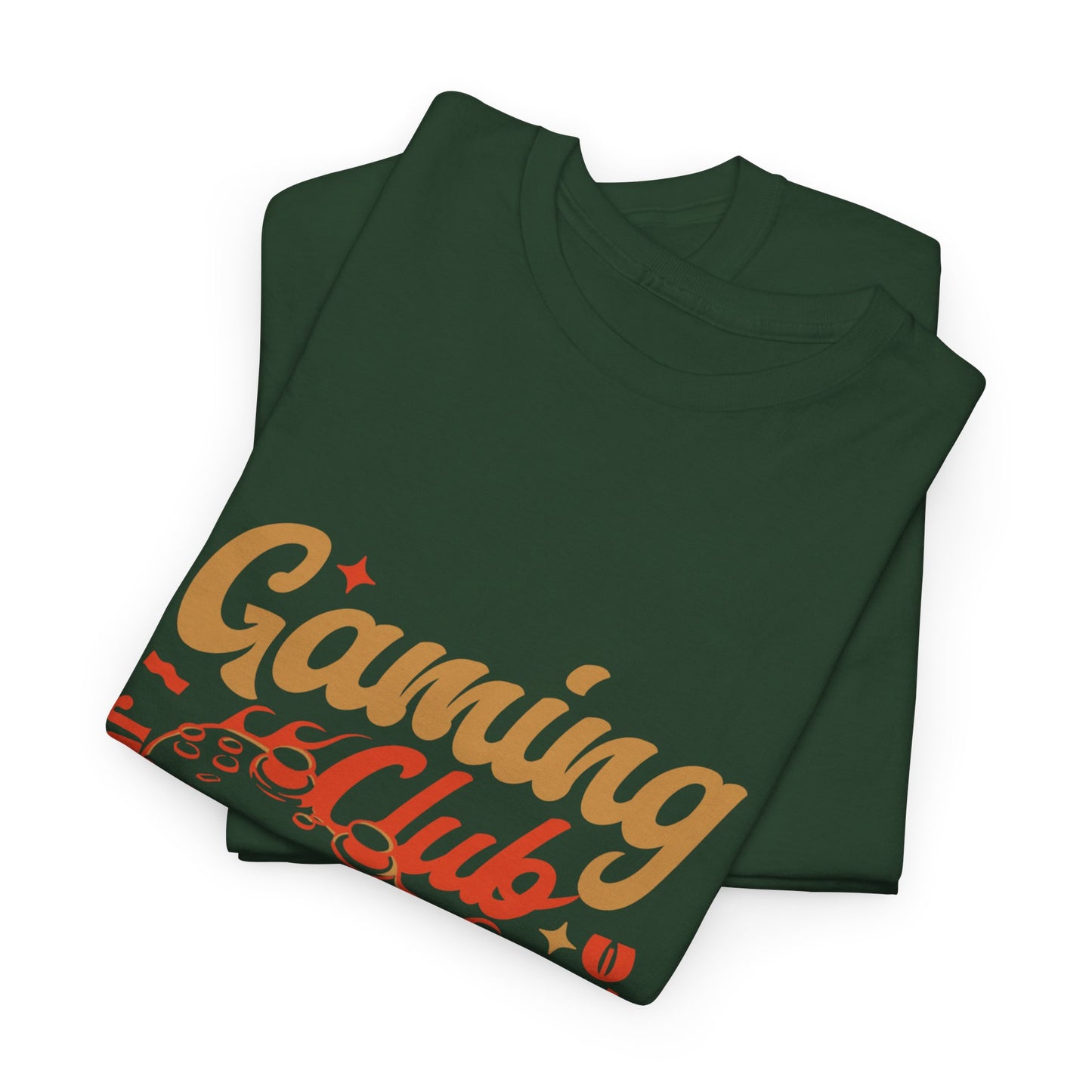 T-shirt con scritta “Gaming Club – I Just Need My Console”