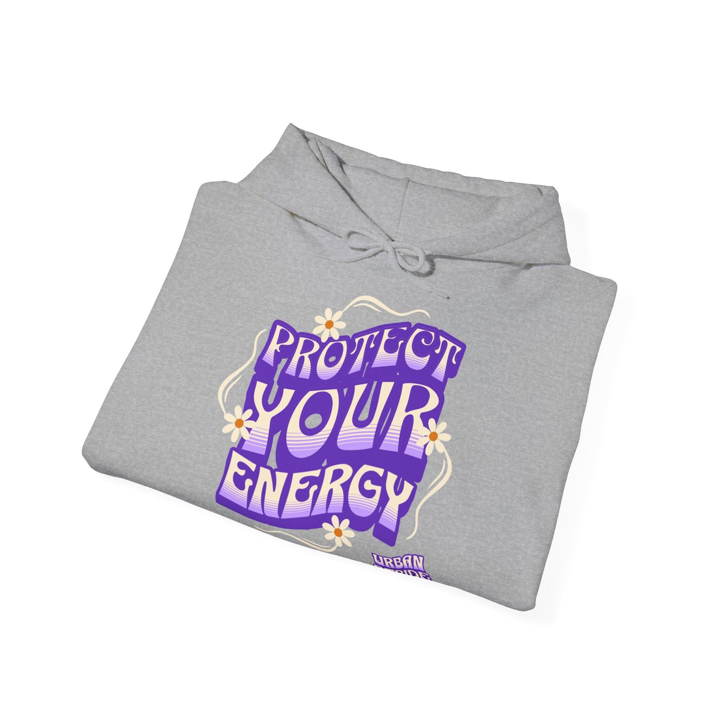 Felpa con scritta "Protect your energy"
