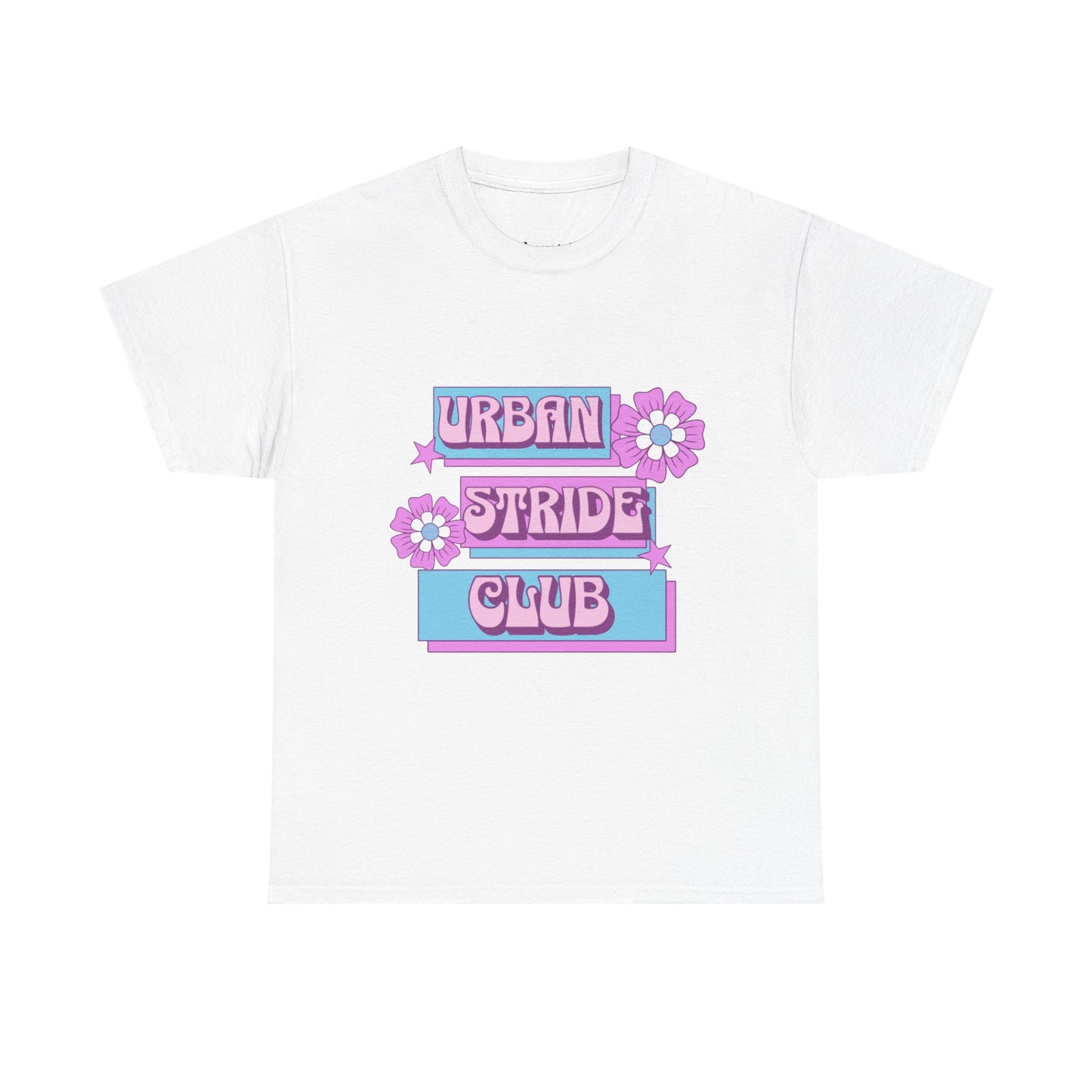T-shirt con scritta "Urbanstride club"
