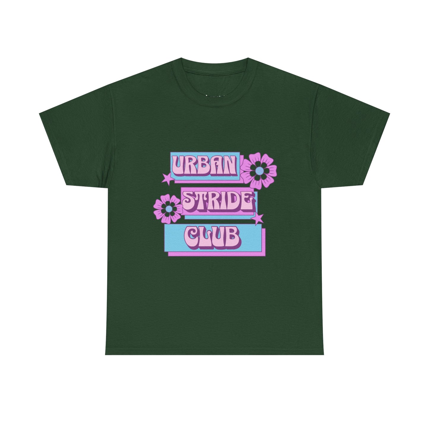 T-shirt con scritta "Urbanstride club"