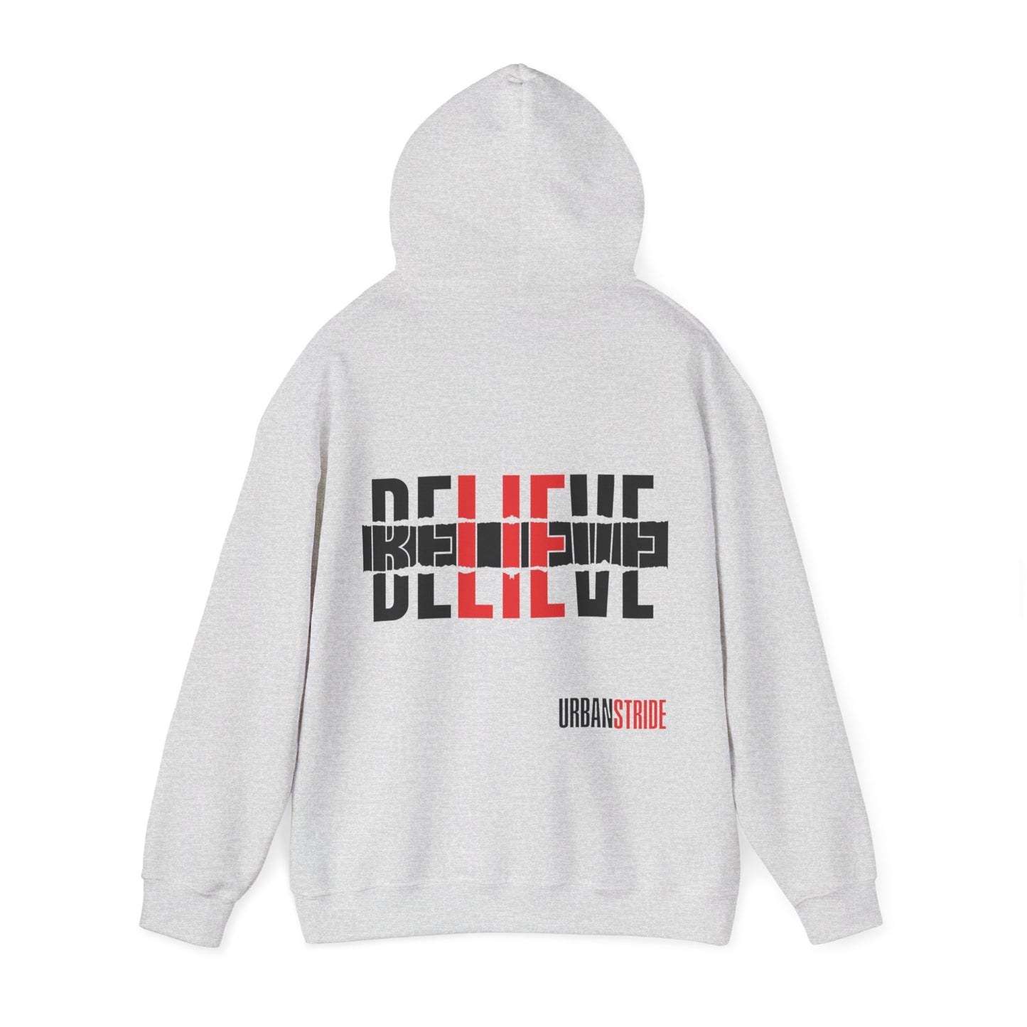 Felpa con scritta "Believe"
