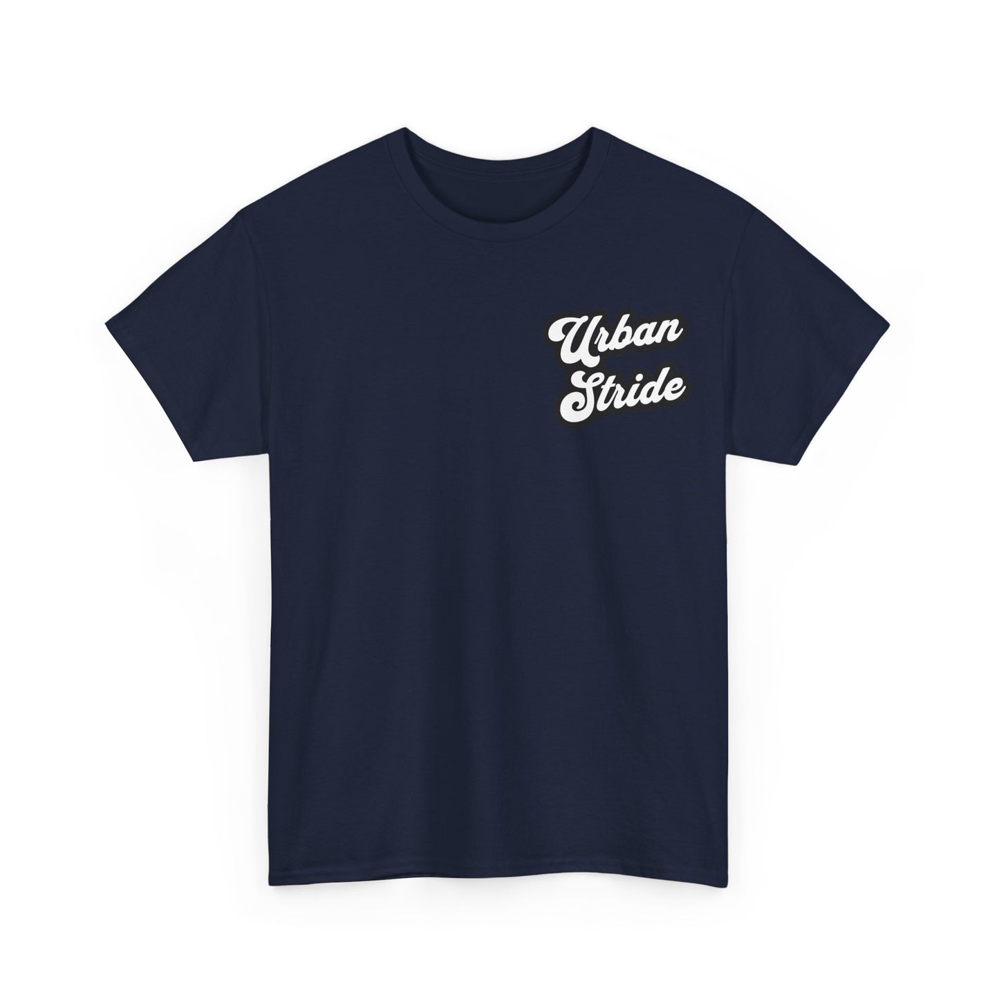 T-shirt con scritta "urbanstride " stile firma