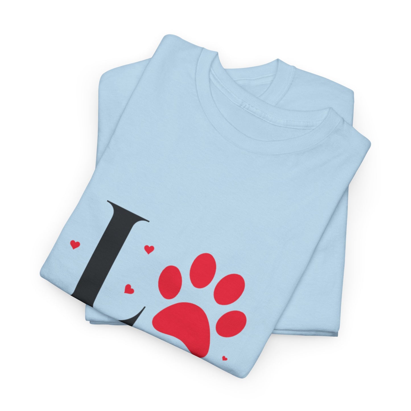 T-shirt con scritta "Love"