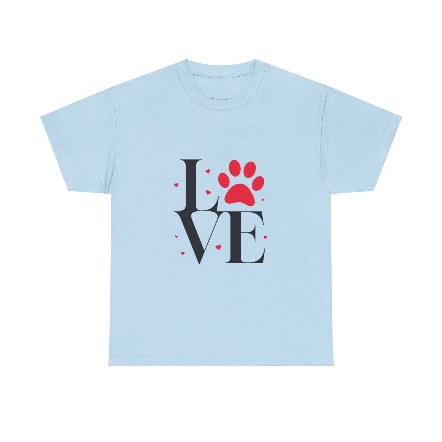 T-shirt con scritta "Love"