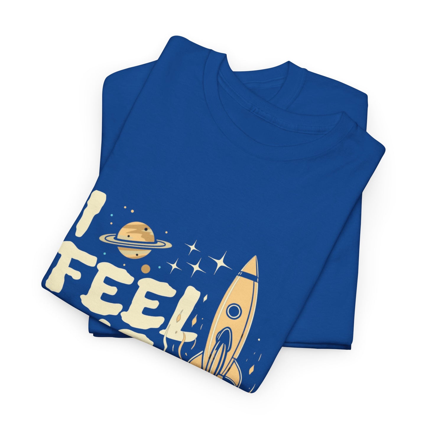 T-shirt con scritta "I feel the stride "