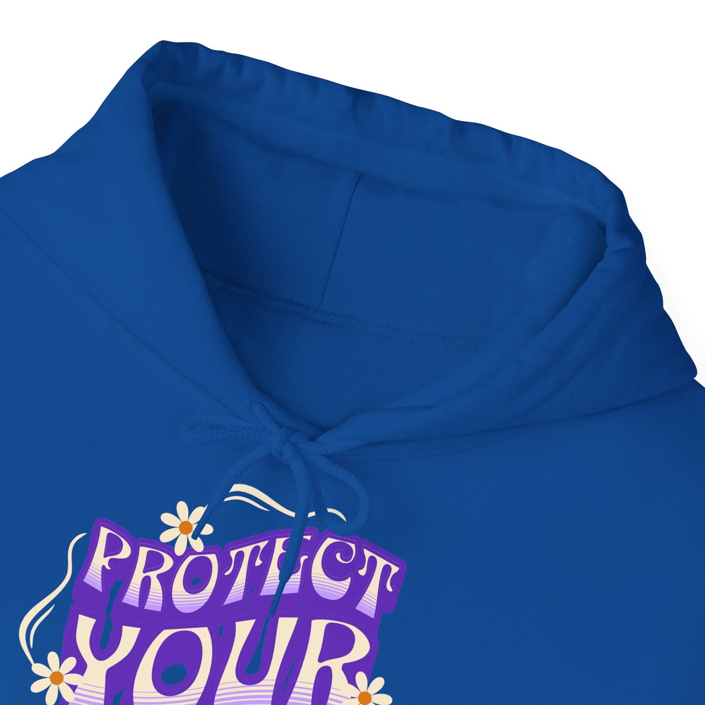 Felpa con scritta "Protect your energy"