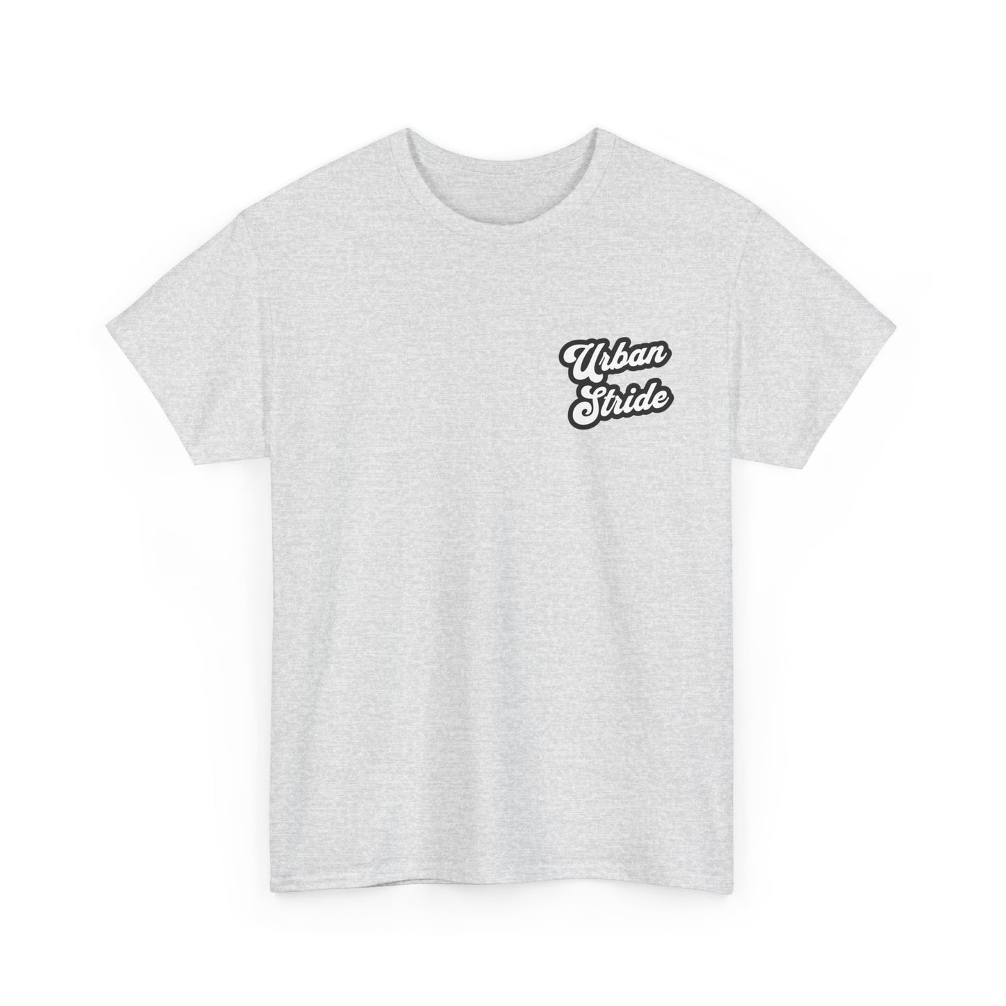 T-shirt con scritta "urbanstride " stile firma