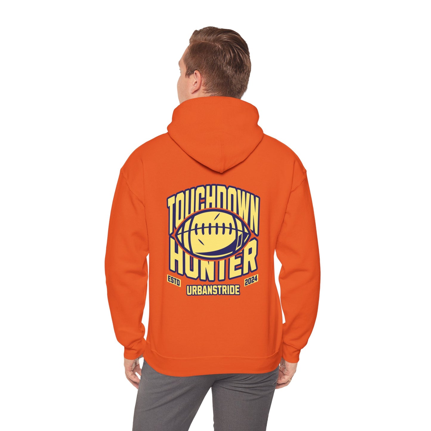 Felpa con scritta "Touchdown hunter"