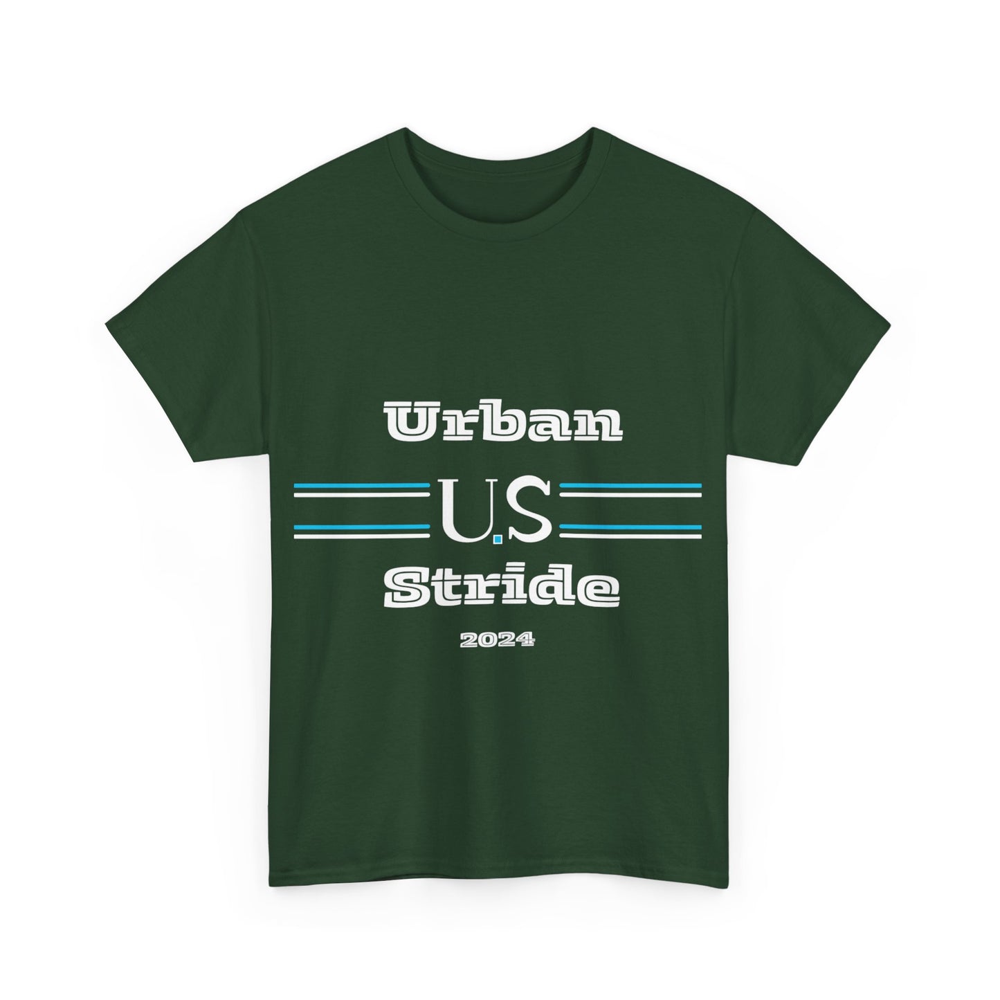 T-shirt con scritta "urbanstride " abbreviata U.S