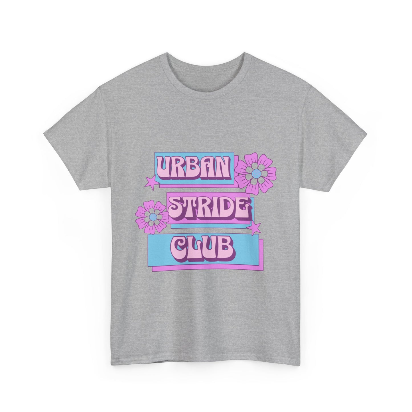 T-shirt con scritta "Urbanstride club"