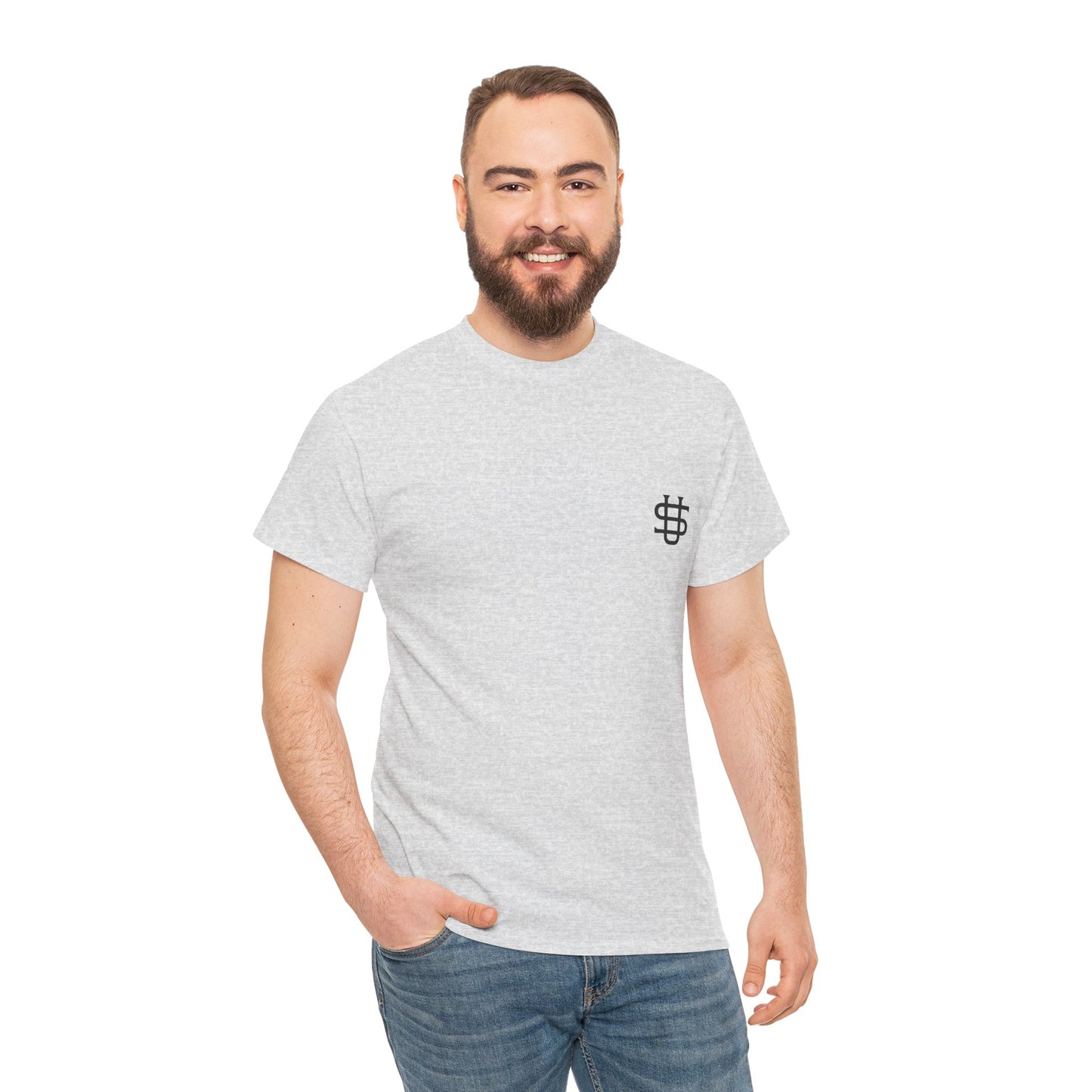 T-shirt con scritta "Urbanstride abbreviata U.S "