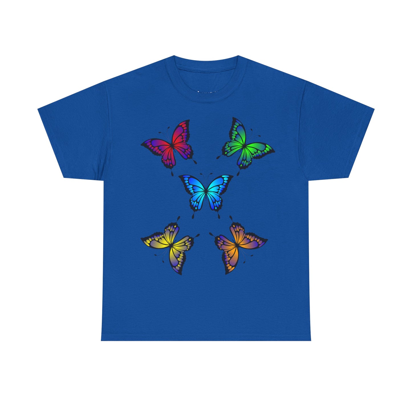 T-shirt con scritta "UrbanStride Butterfly Vibes