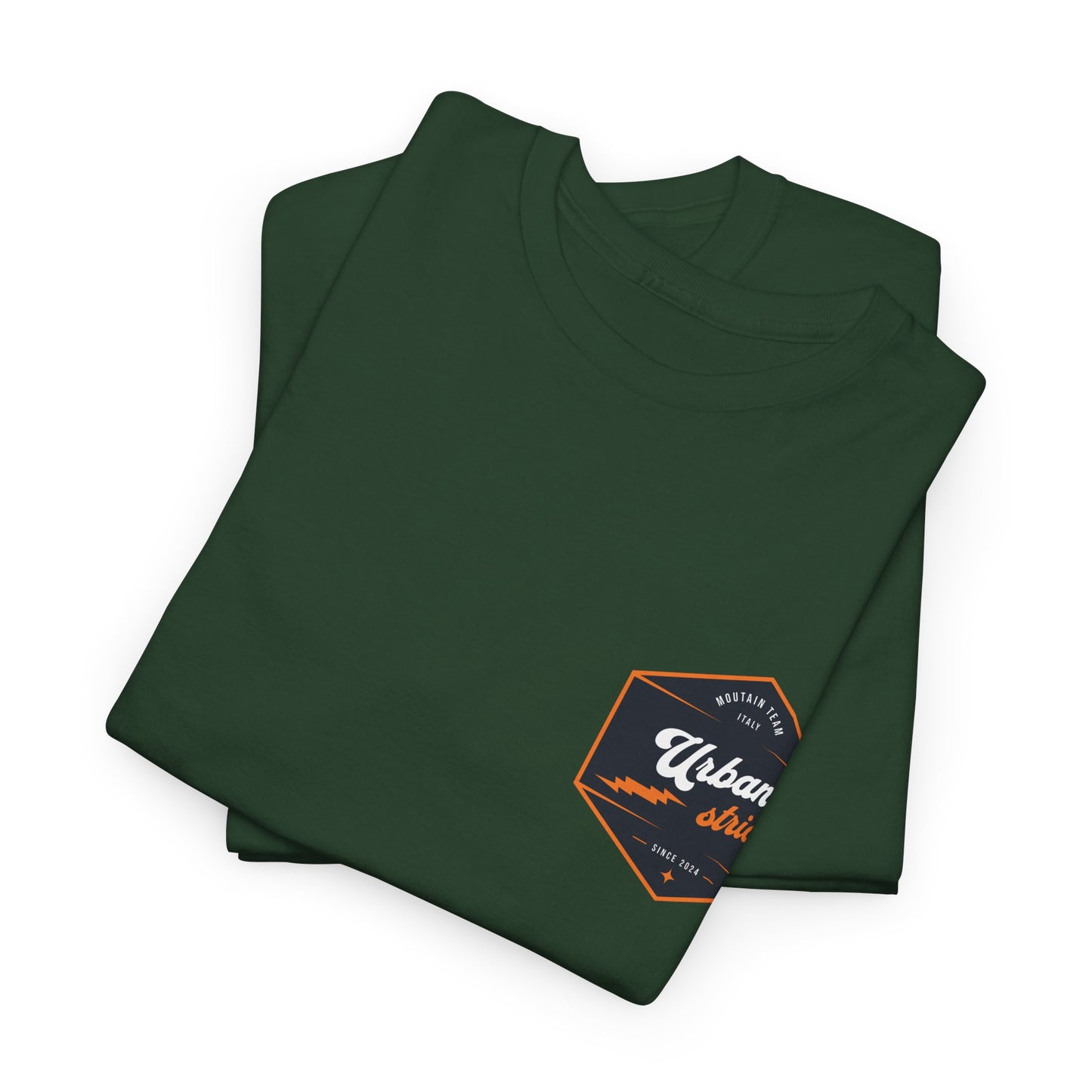 T-shirt Urban Stride® – Logo esagonale vintage in stile aviatore