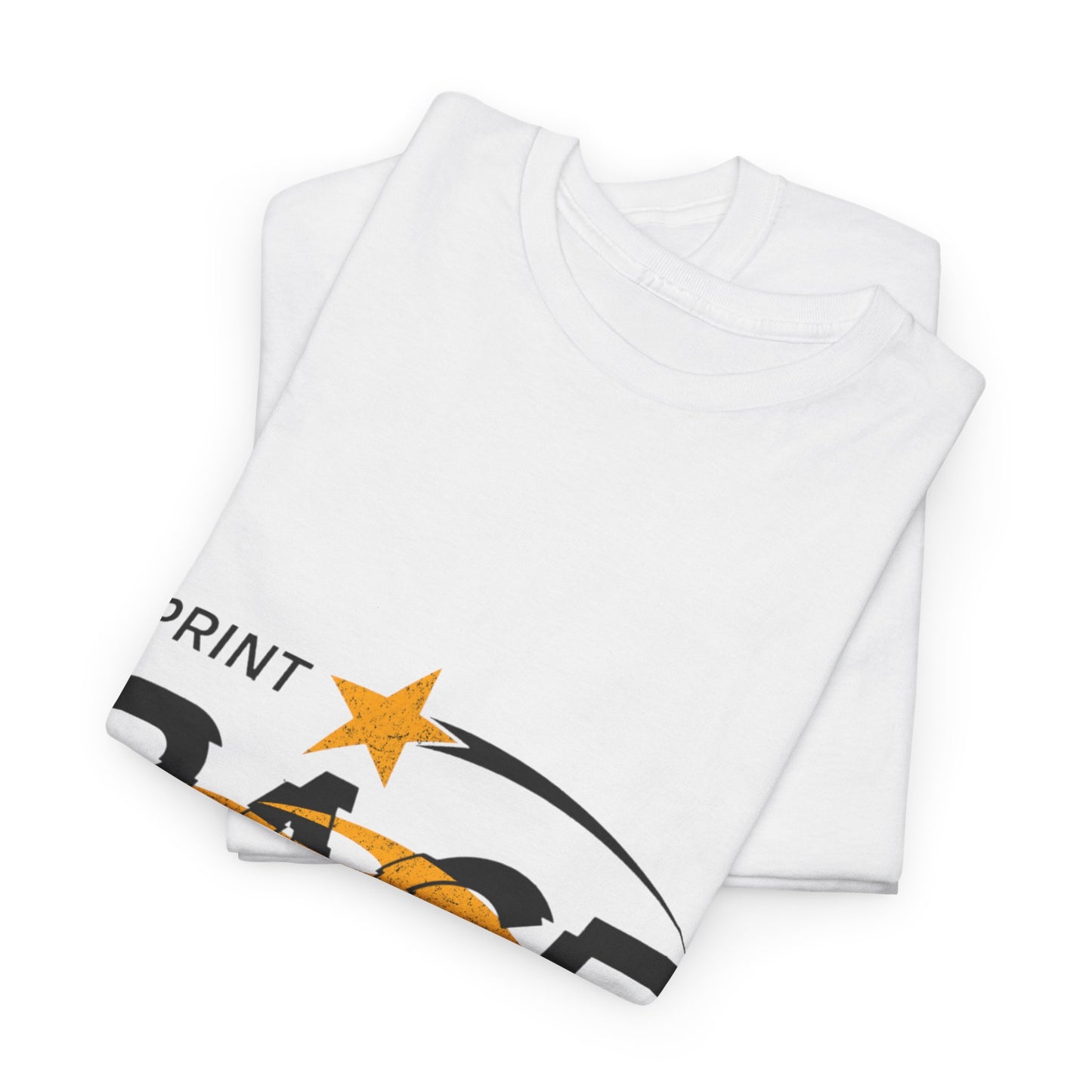 T-shirt con scritta "Spirit race"