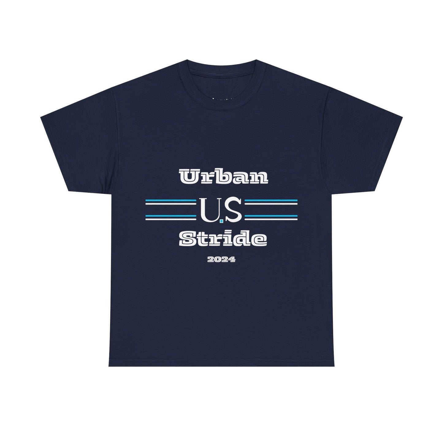 T-shirt con scritta "urbanstride " abbreviata U.S