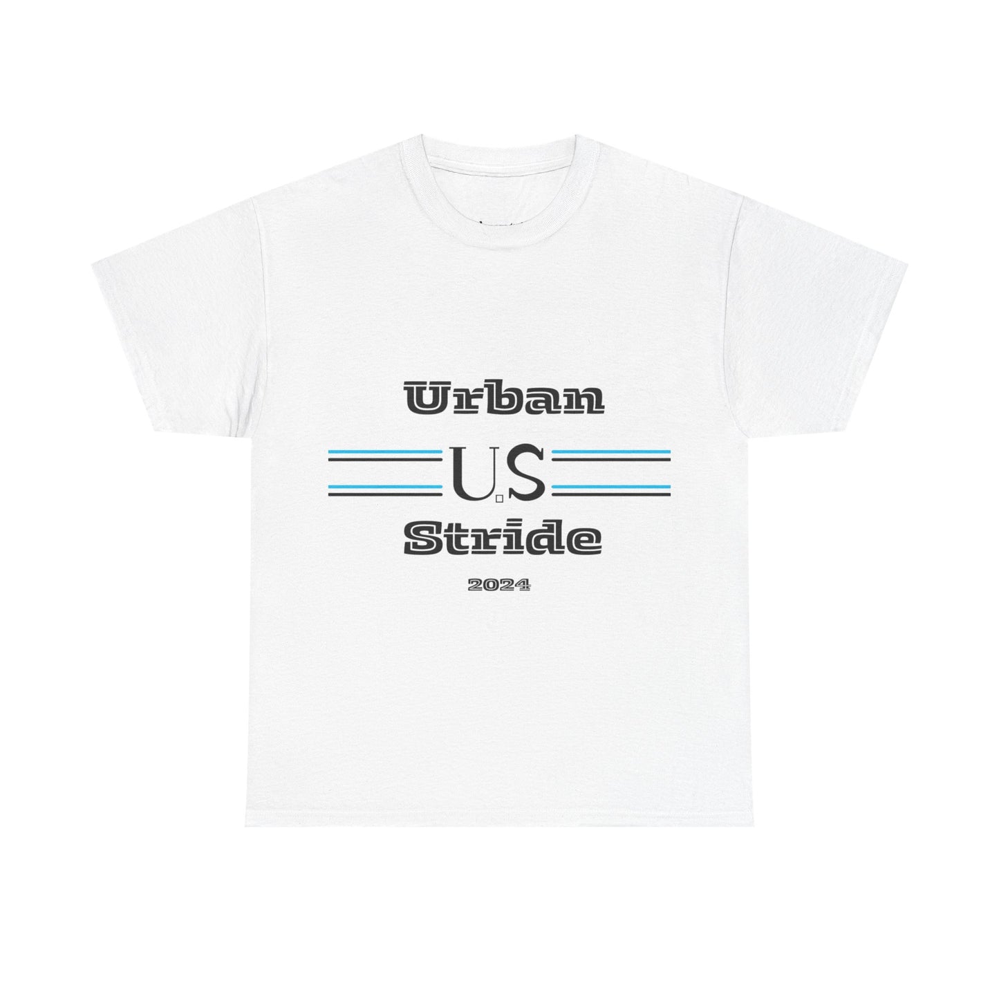 T-shirt con scritta "urbanstride " abbreviata U.S