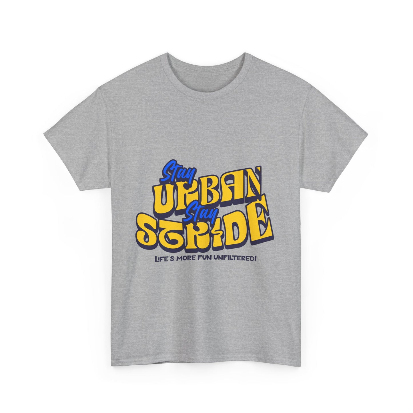 T-shirt con scritta Stay urban Stay stride