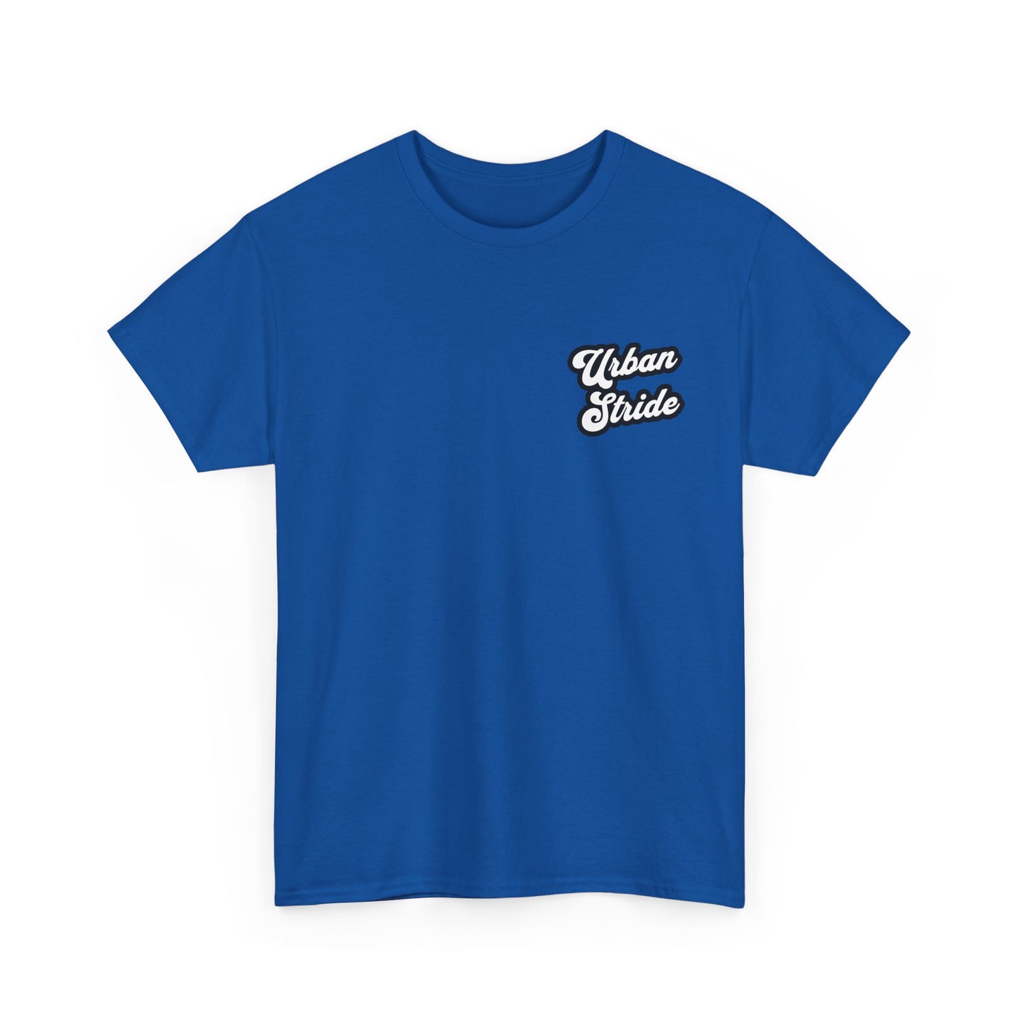 T-shirt con scritta "urbanstride " stile firma