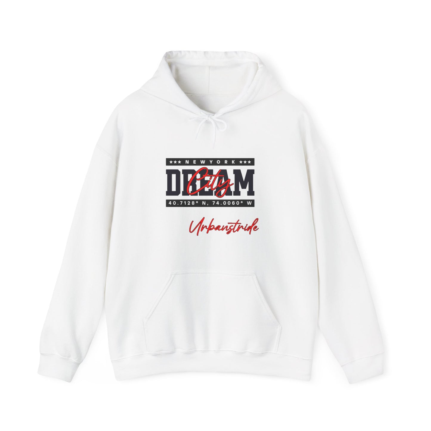 Felpa con scritta "NewYork dream city"