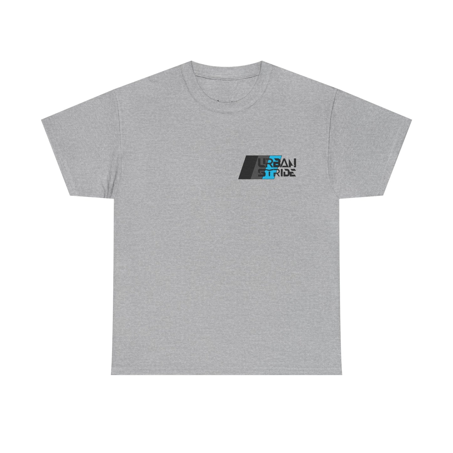 T-shirt con scritta "urbanstride " stile sportivo