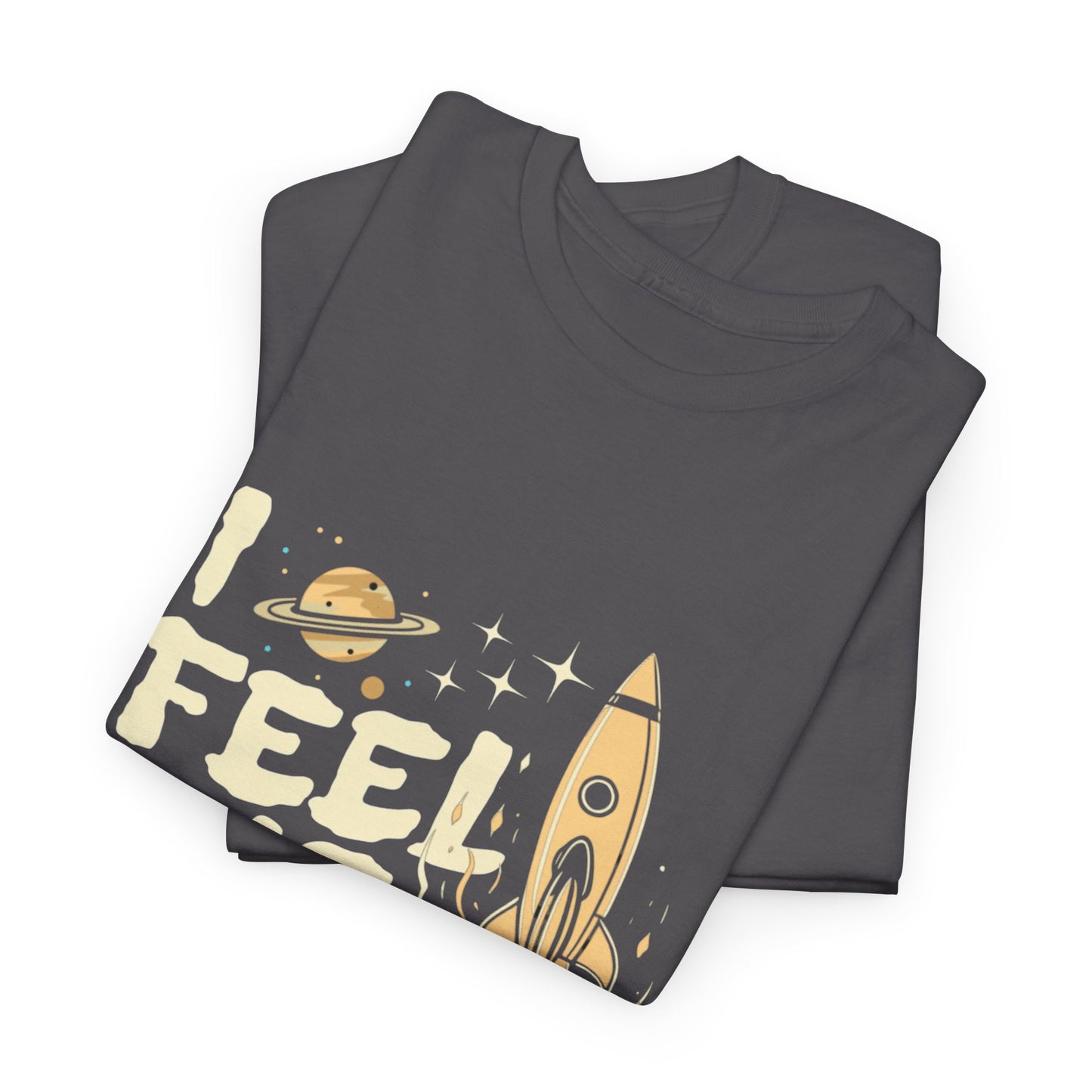 T-shirt con scritta "I feel the stride "
