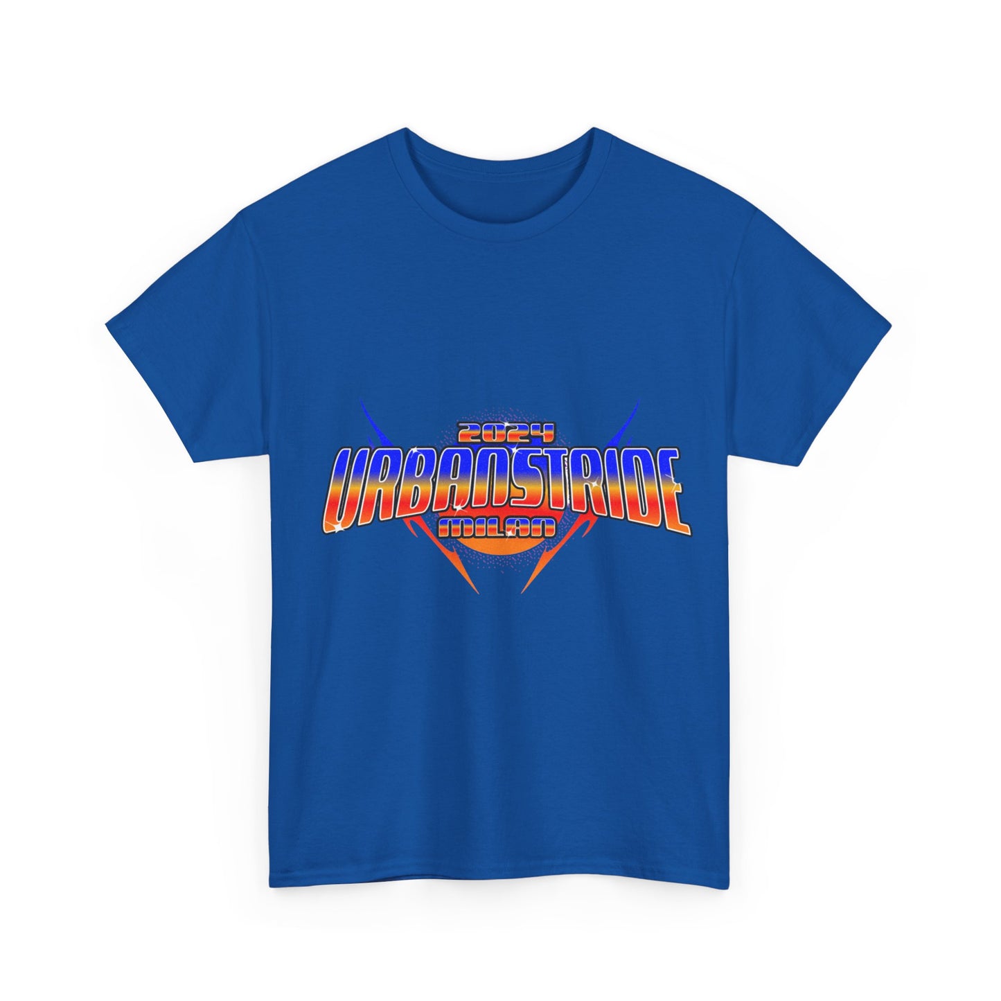 T-shirt con scritta "Urbanstride 2024 Italy"