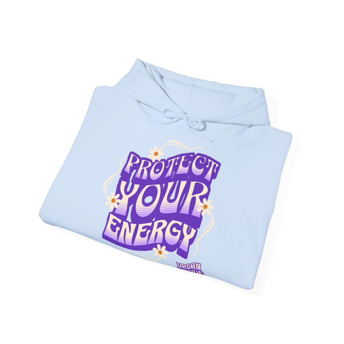 Felpa con scritta "Protect your energy"