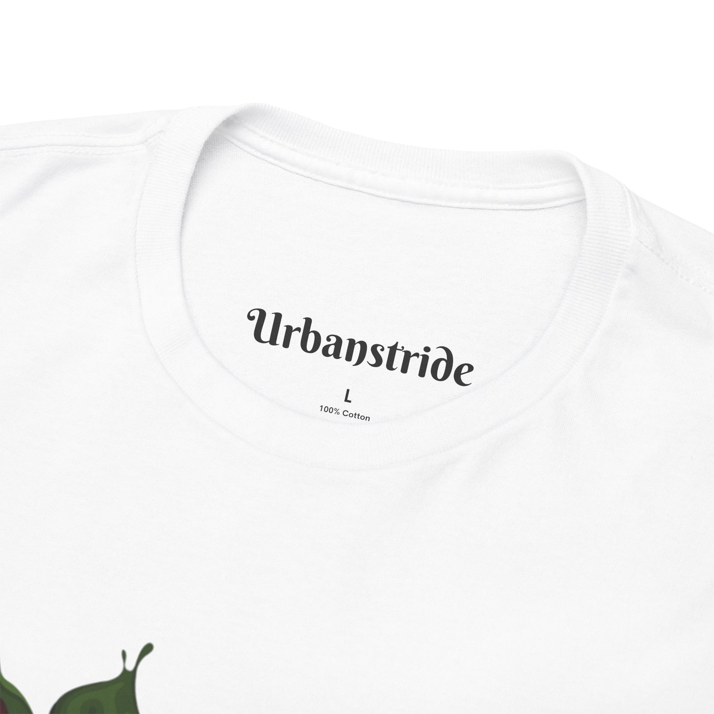 T-shirt con scritta "UrbanStride Vintage Flower