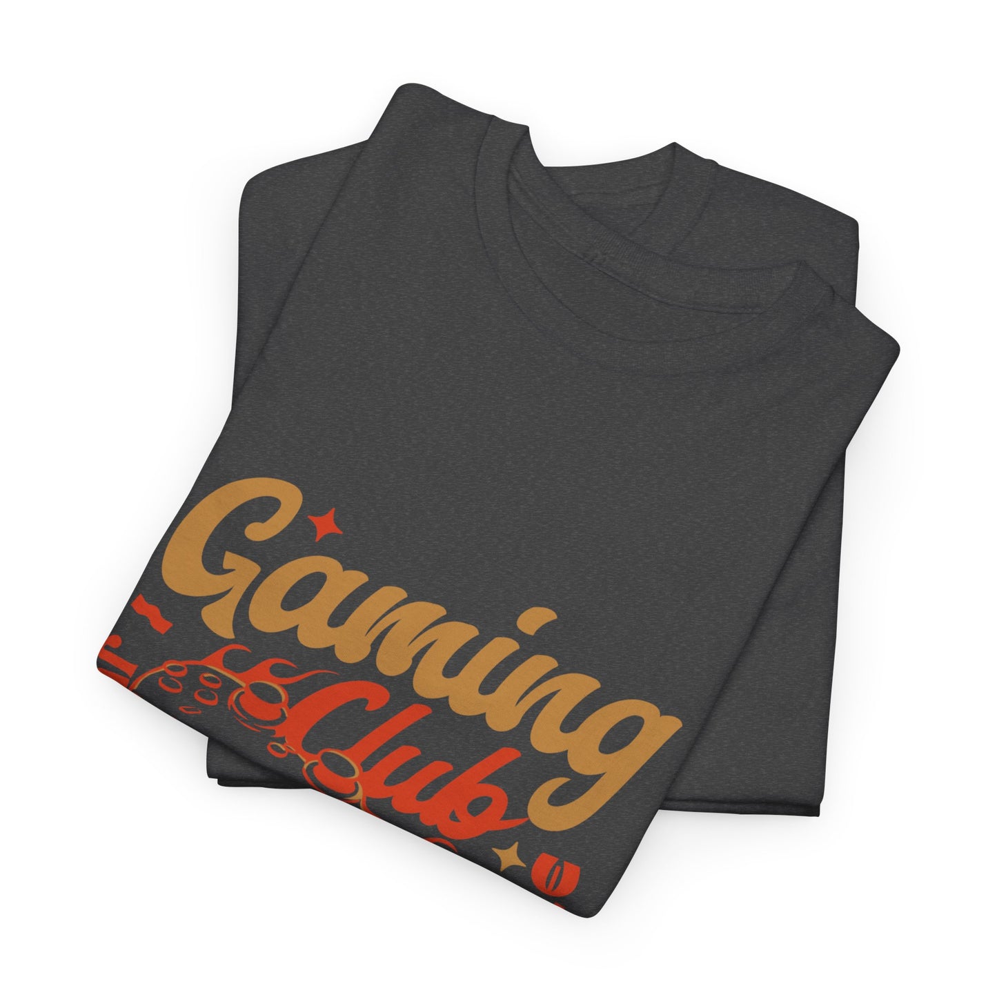 T-shirt con scritta “Gaming Club – I Just Need My Console”