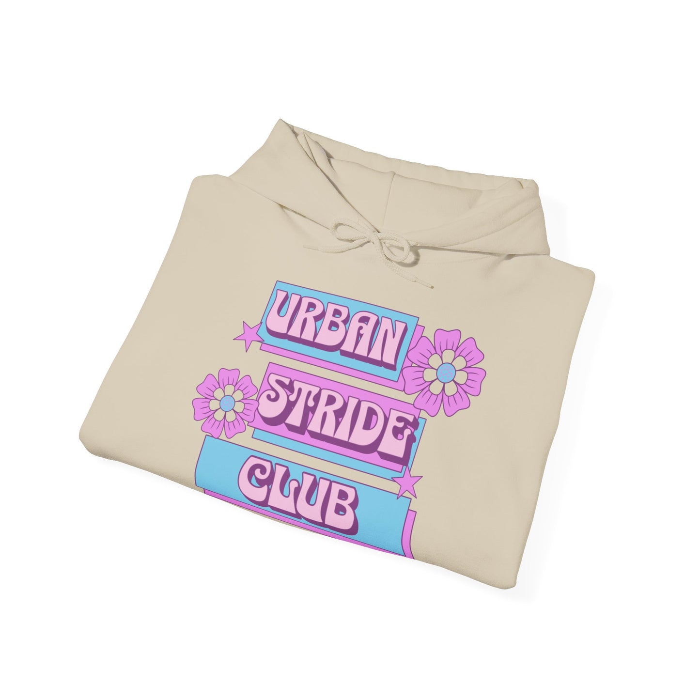 Felpa con scritta "Urban stride club"