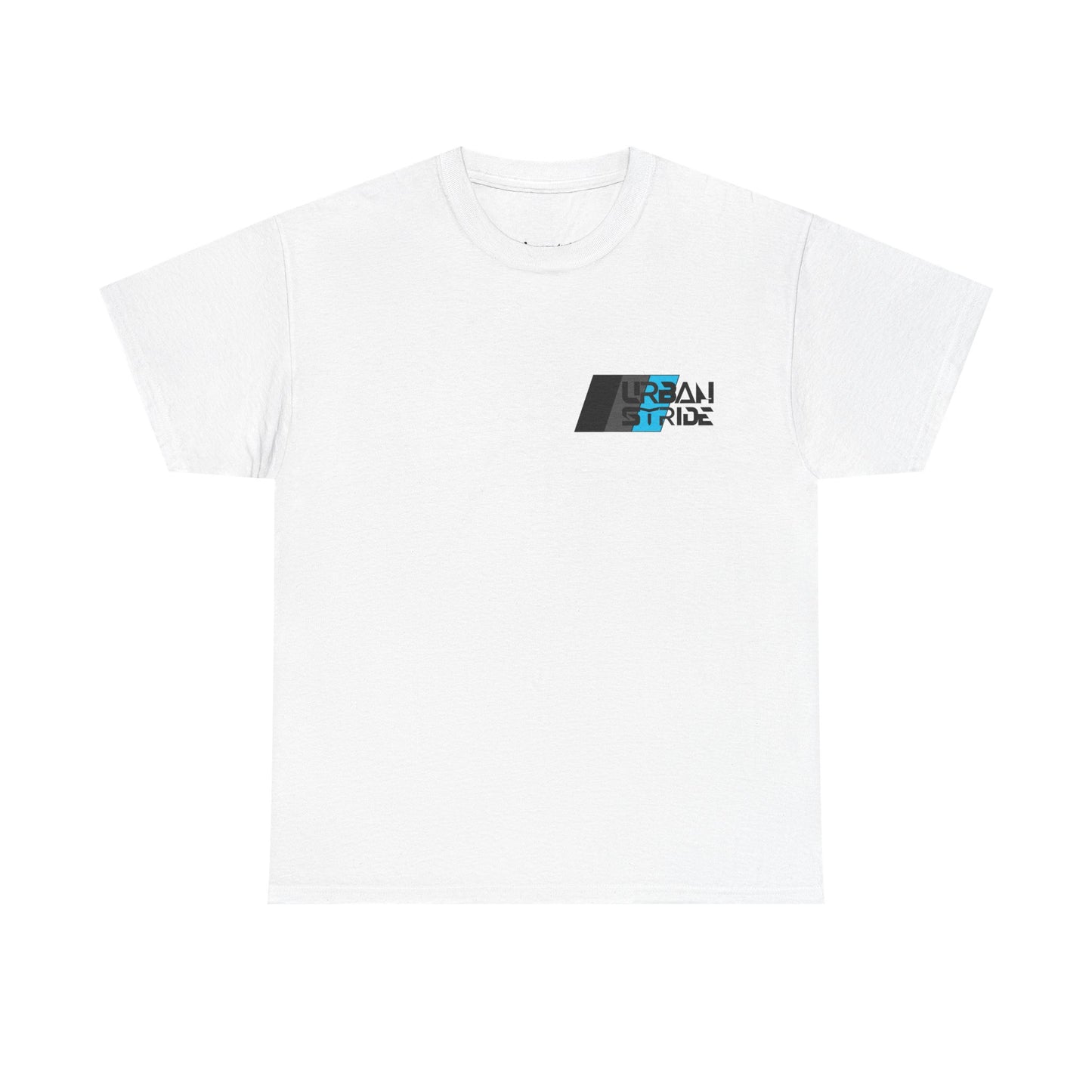 T-shirt con scritta "urbanstride " stile sportivo