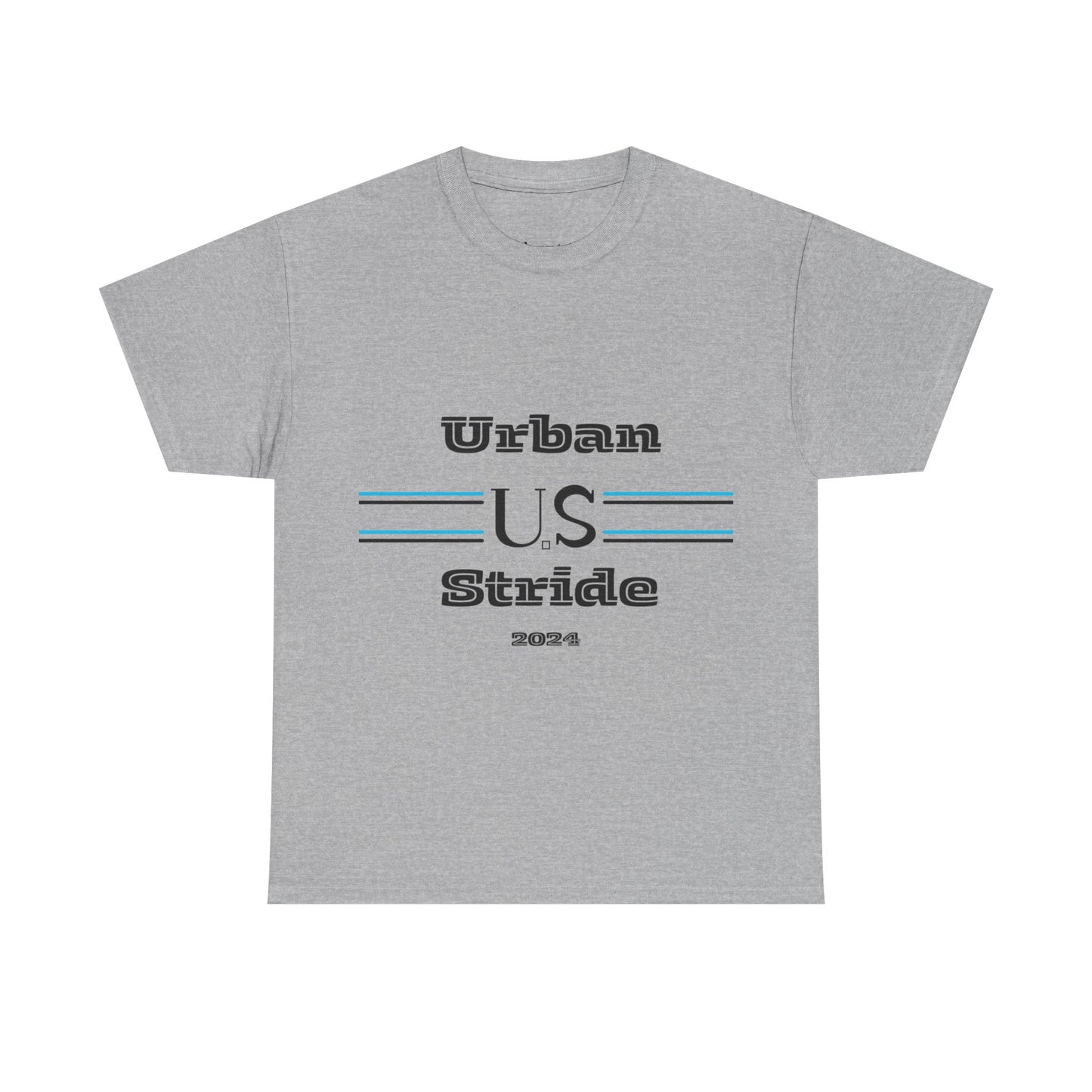 T-shirt con scritta "urbanstride " abbreviata U.S