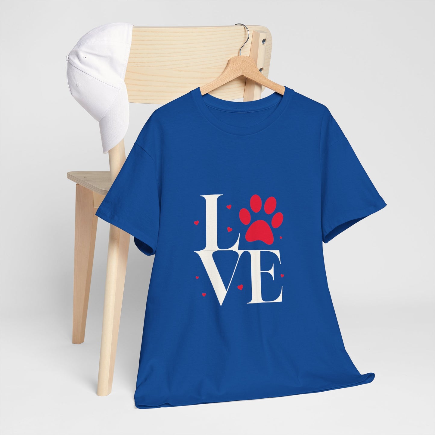T-shirt con scritta "Love"