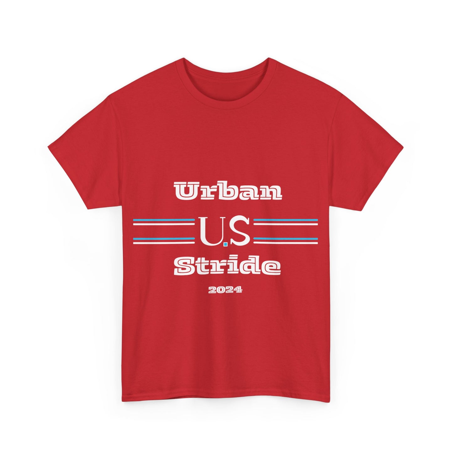 T-shirt con scritta "urbanstride " abbreviata U.S