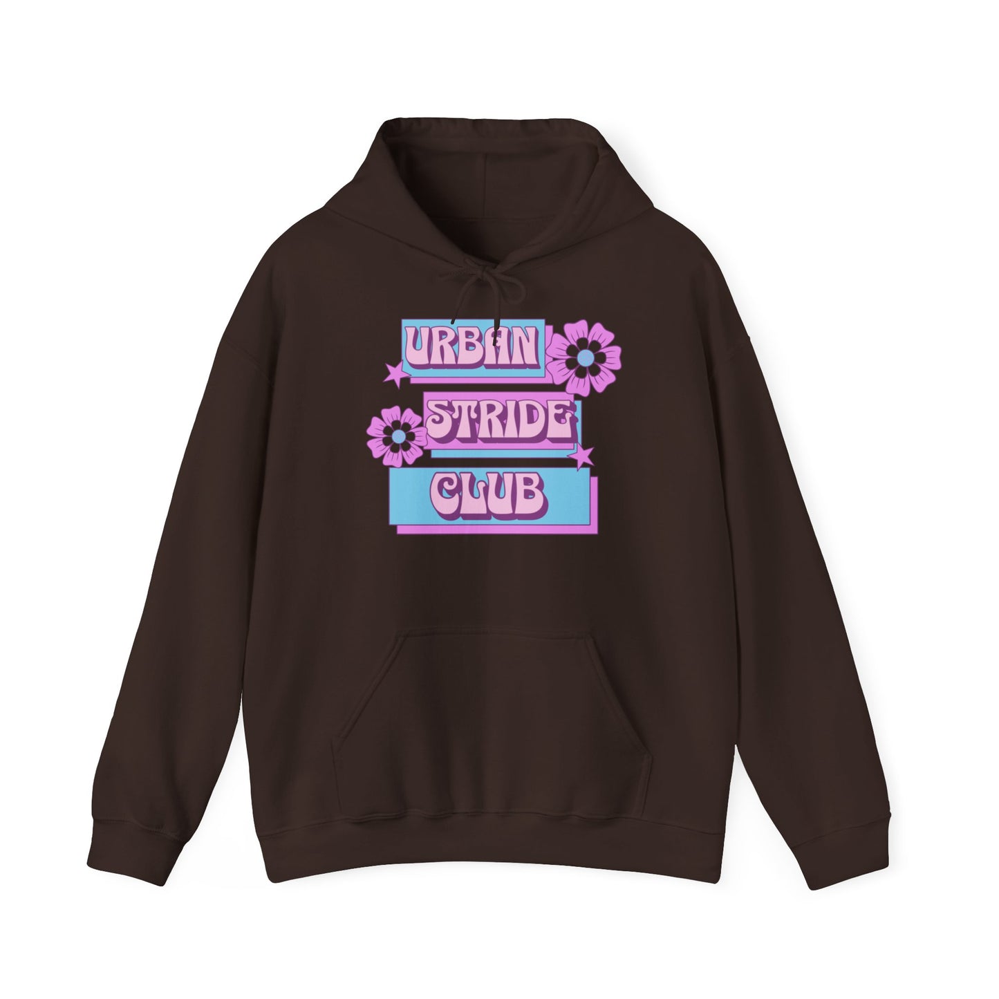 Felpa con scritta "Urban stride club"