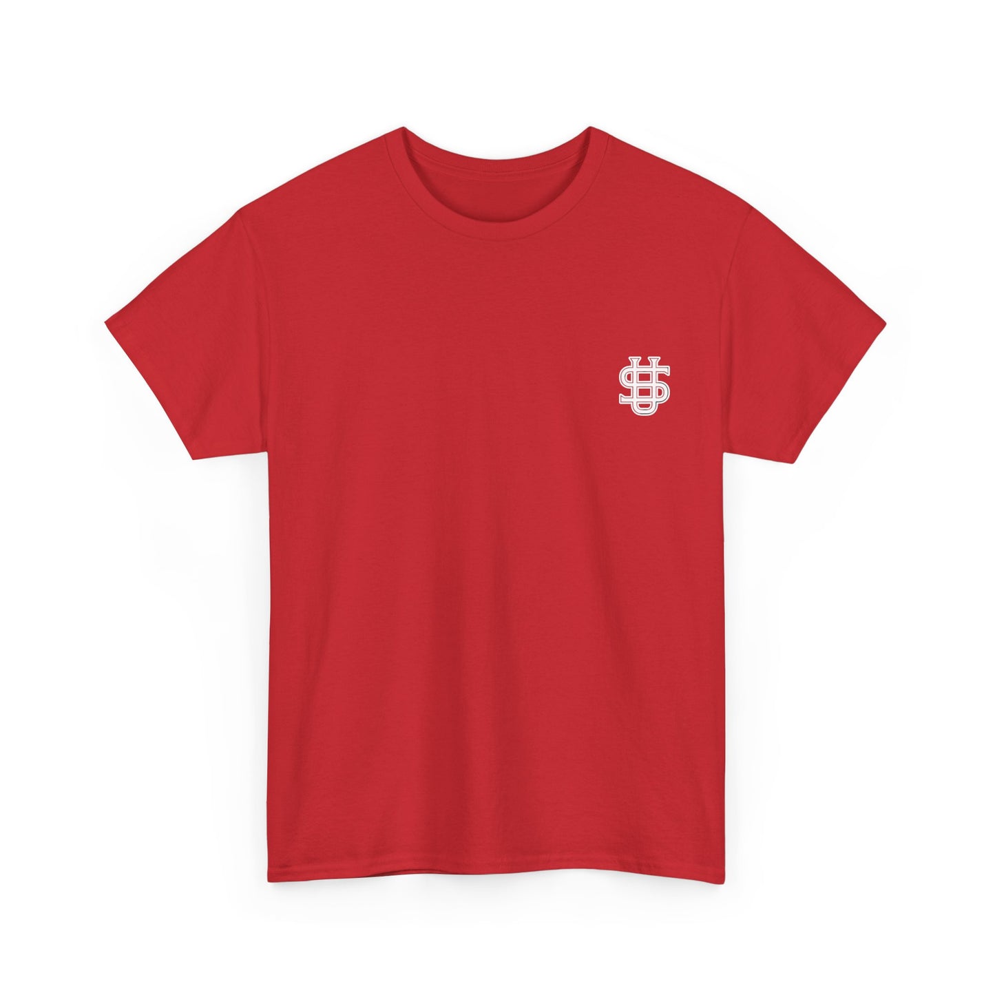 T-shirt con scritta "Urbanstride abbreviata U.S "