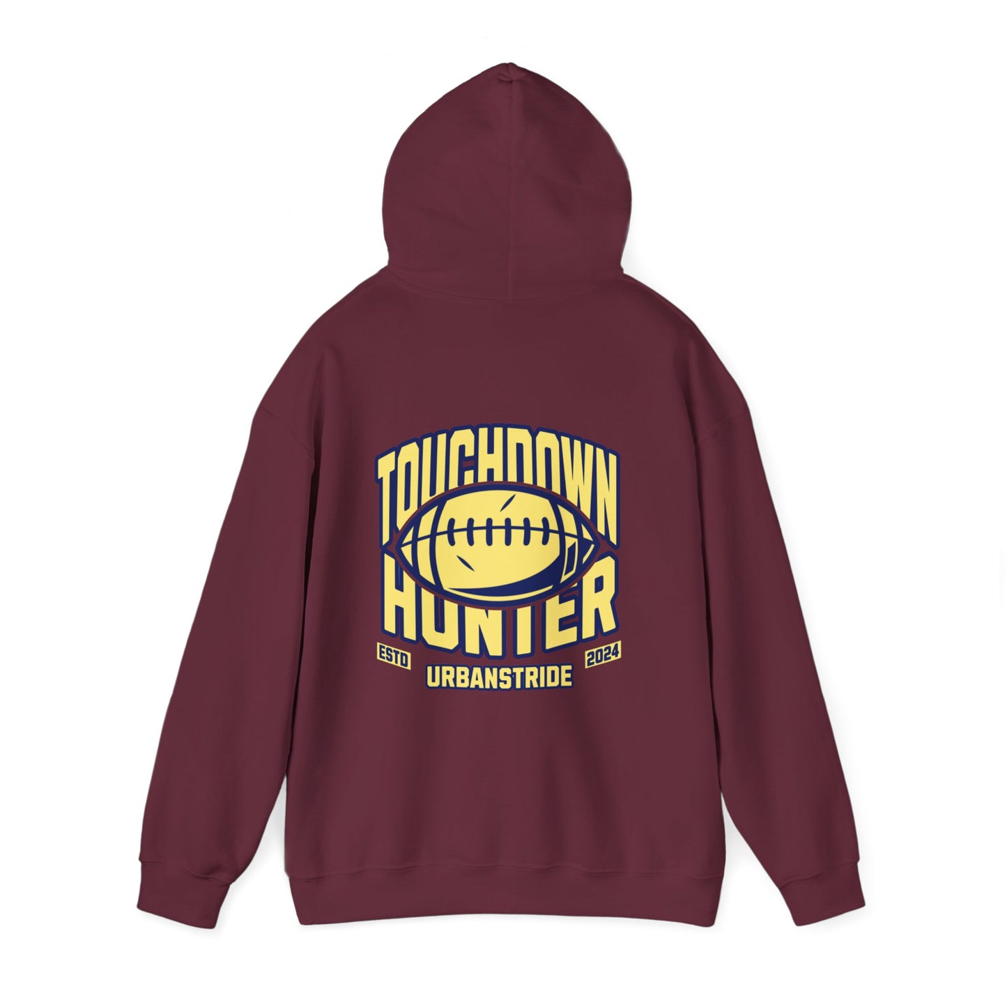 Felpa con scritta "Touchdown hunter"