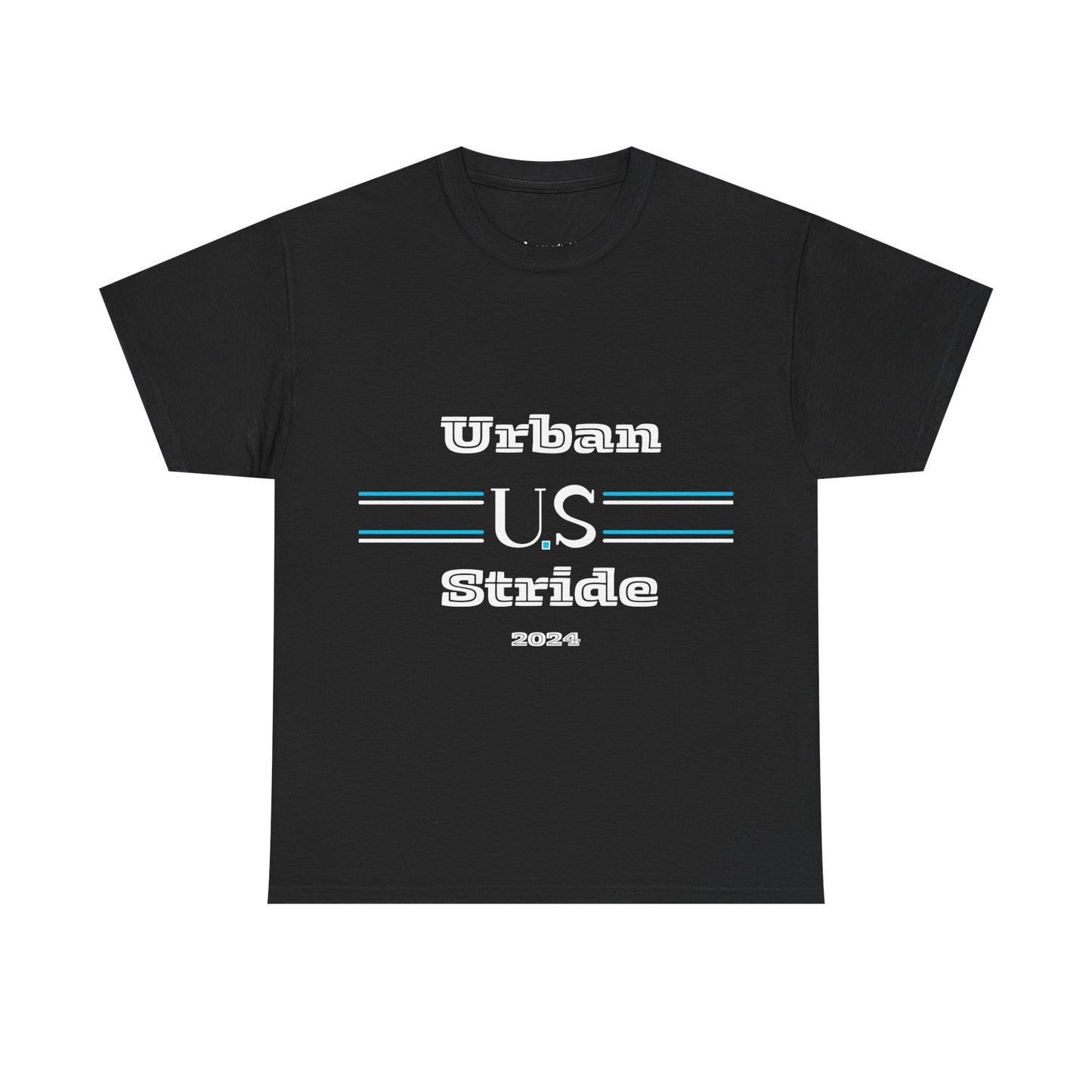 T-shirt con scritta "urbanstride " abbreviata U.S