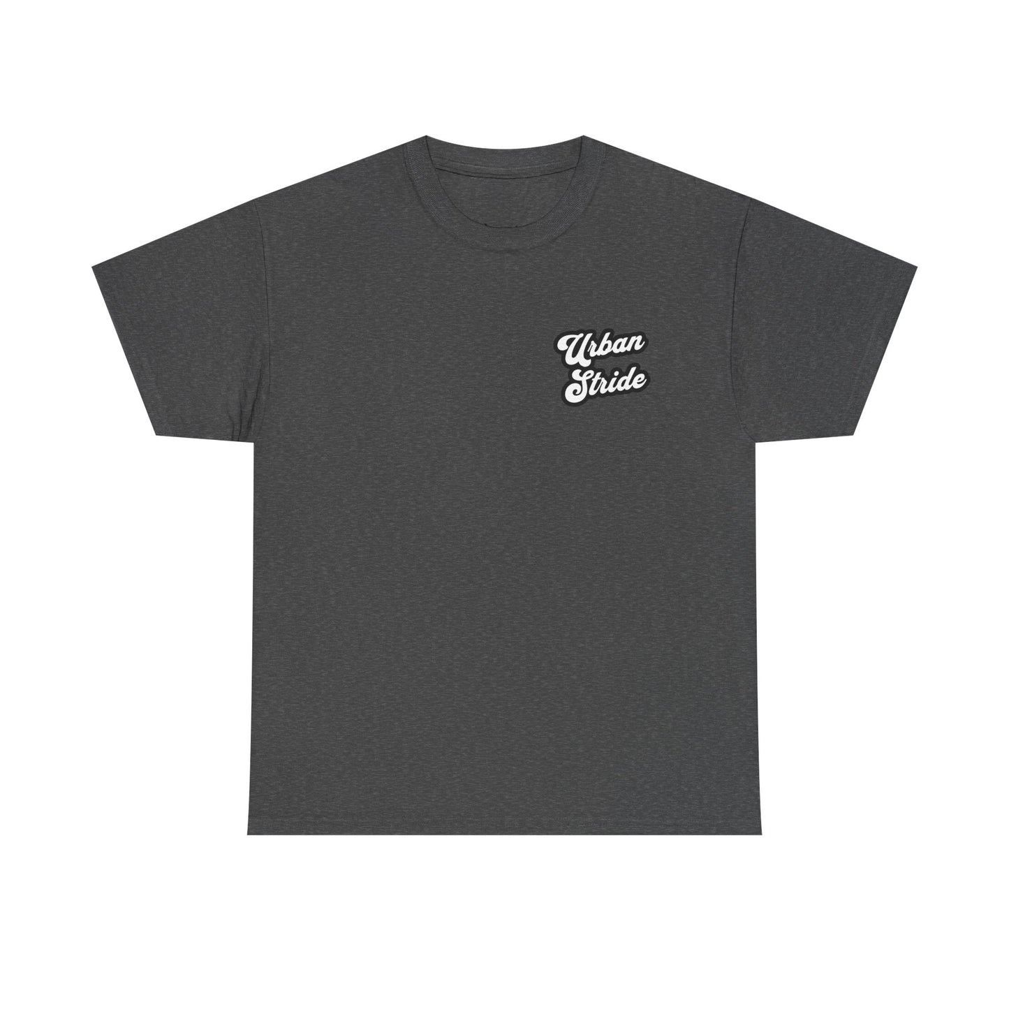 T-shirt con scritta "urbanstride " stile firma