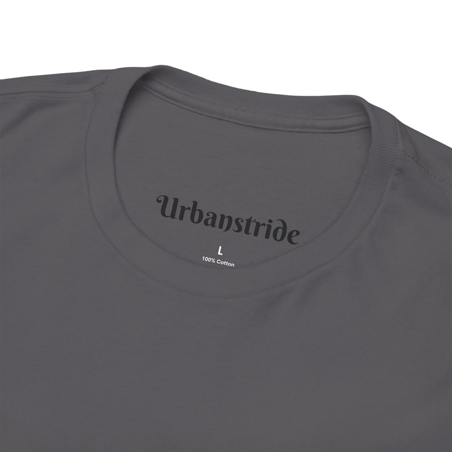 T-shirt con scritta "urbanstride " stile firma