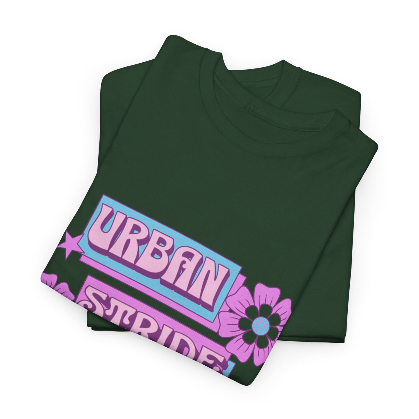 T-shirt con scritta "Urbanstride club"