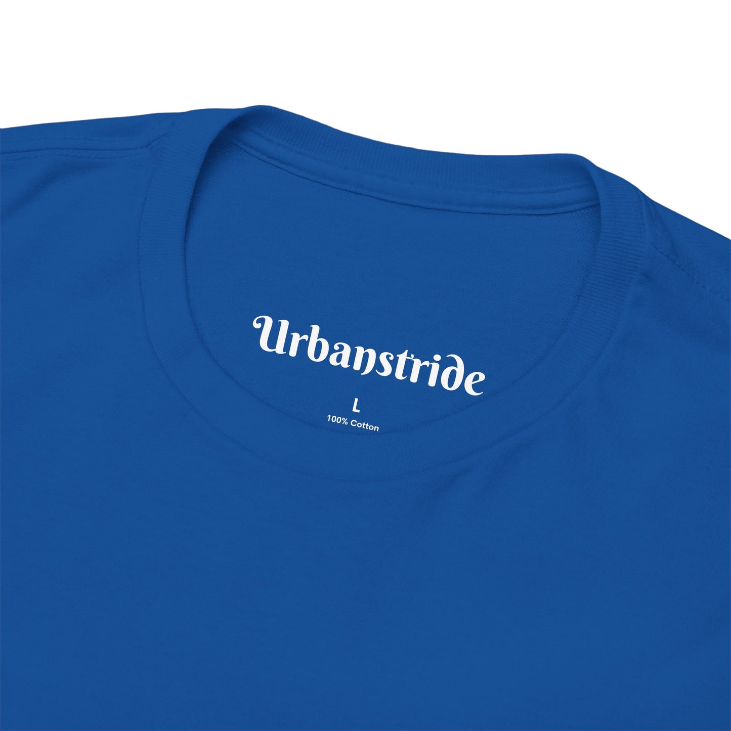 T-shirt con scritta "I feel the stride "