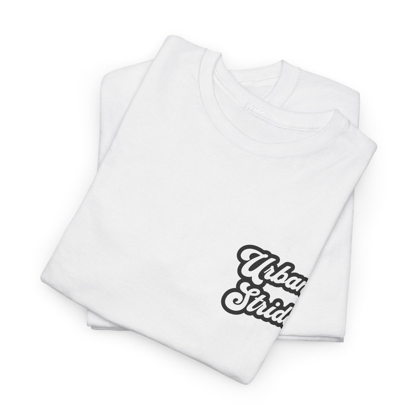 T-shirt con scritta "urbanstride " stile firma