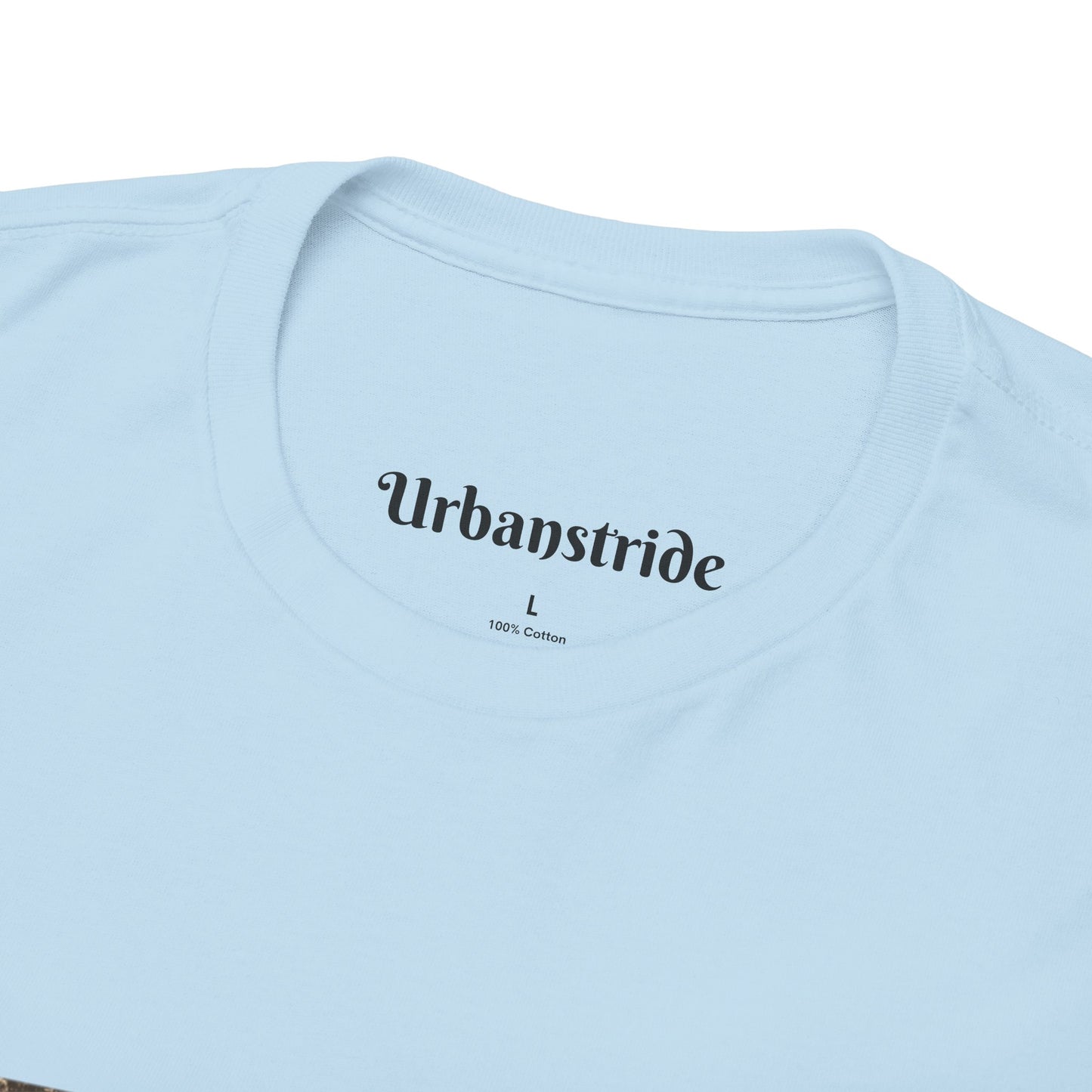 T-shirt con scritta "Sunshine feel good"