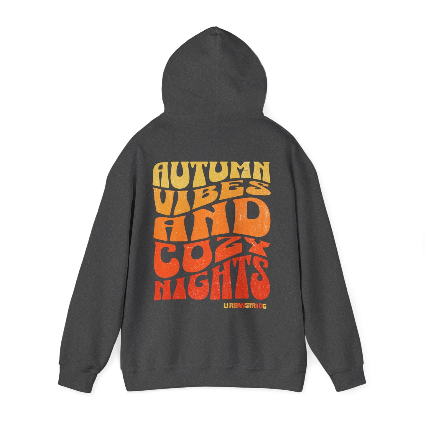 Felpa con scritta "Autumn vibes and cozy nights"