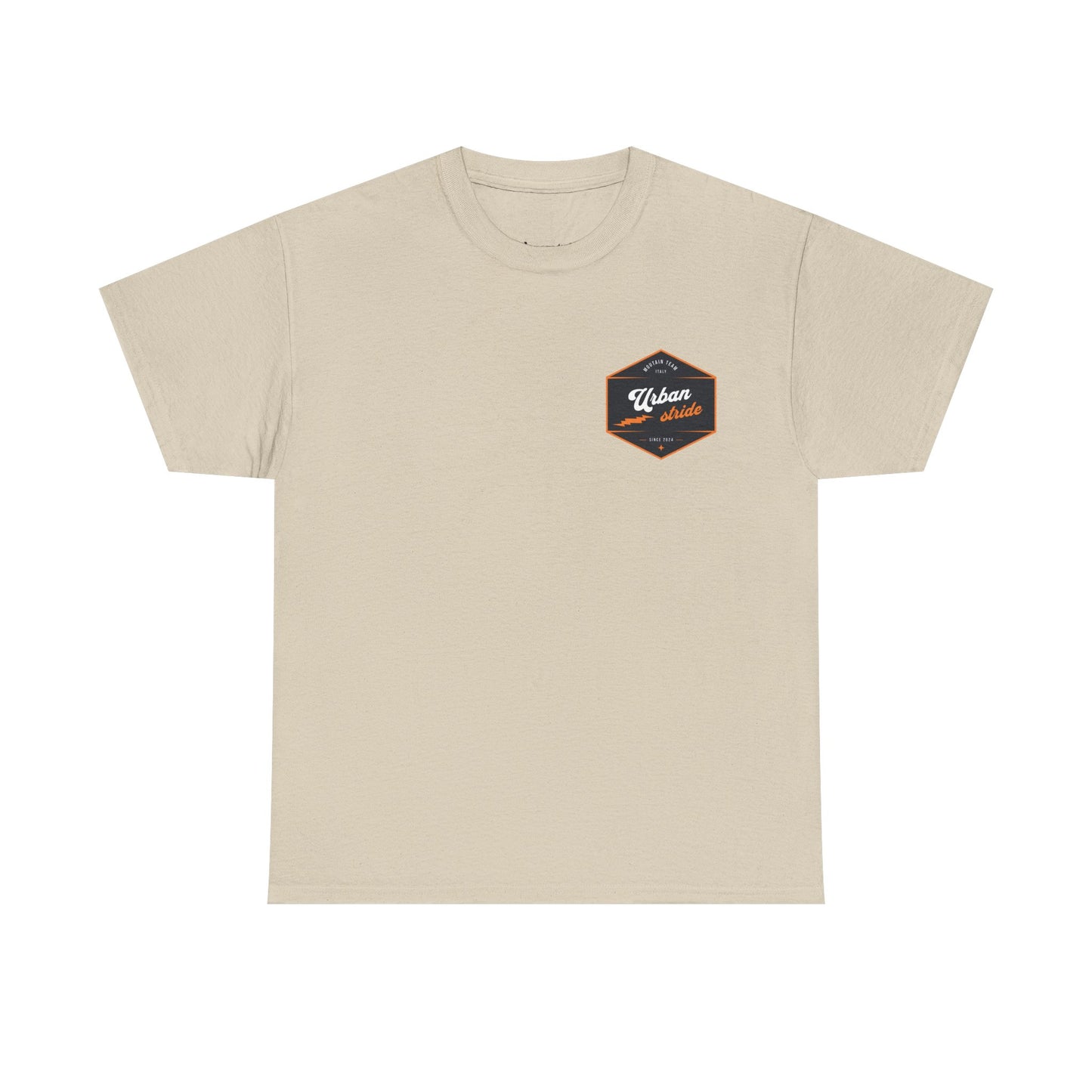 T-shirt Urban Stride® – Logo esagonale vintage in stile aviatore