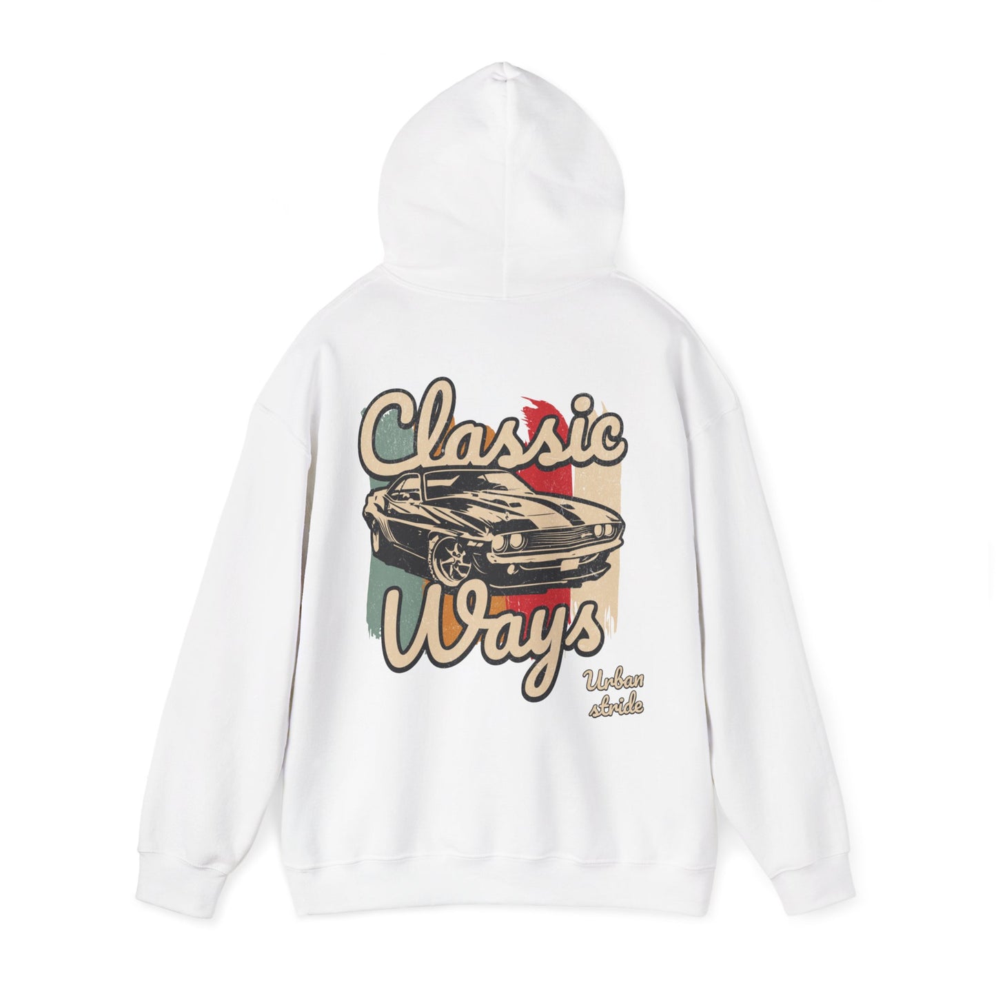Felpa con scritta "Classic ways"